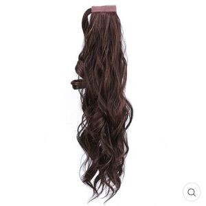 JuvaBun Curly 16 inch Ponytail Extension